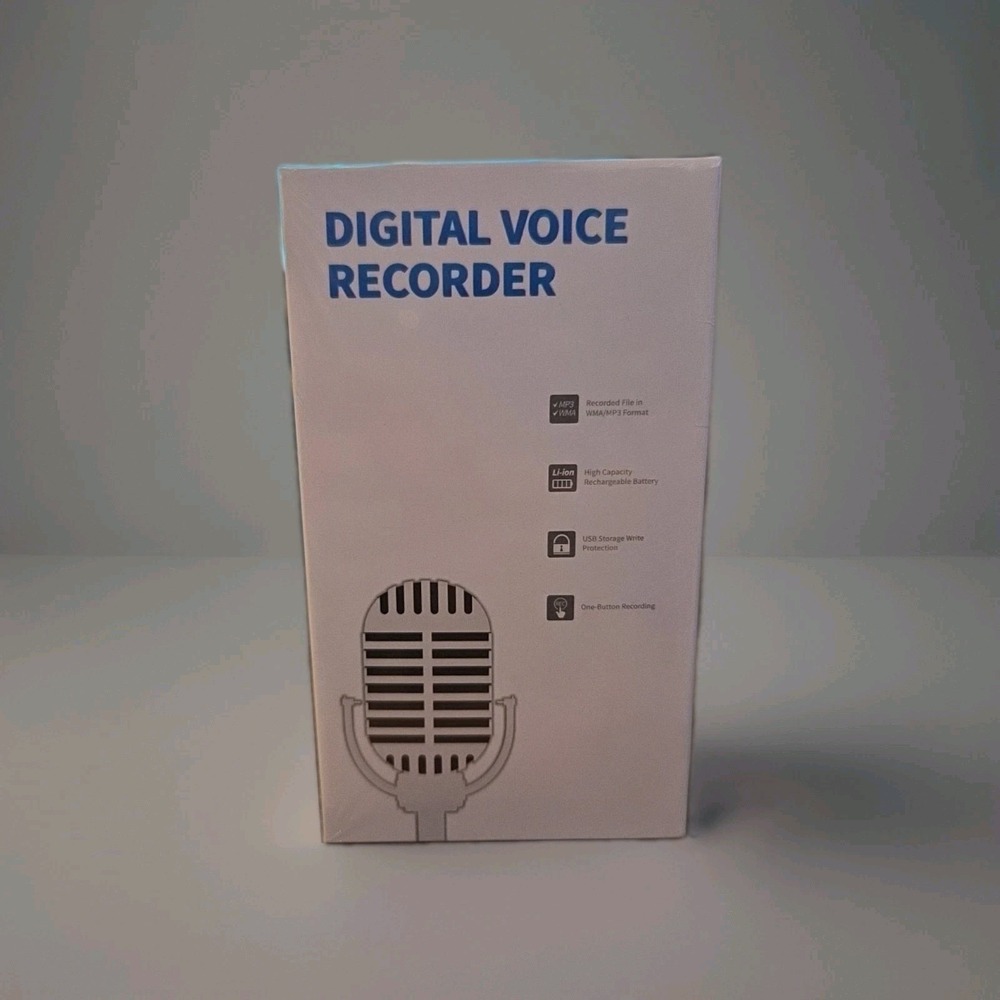 NIB Milaloko v3 8GB Digital Voice Recorder for Lectures Meetings Interview New!